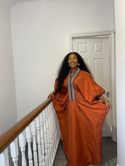 Bims bubu (burnt orange )