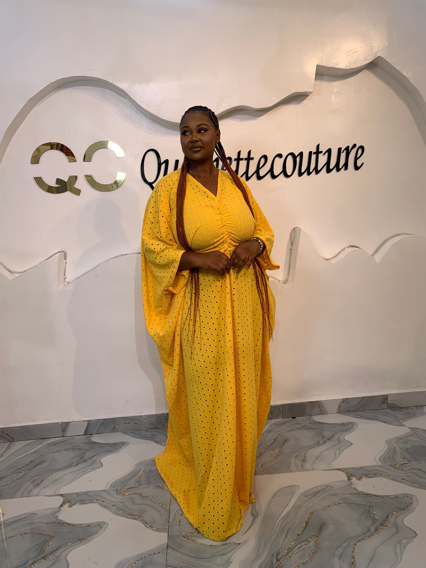 Almanita mustard color